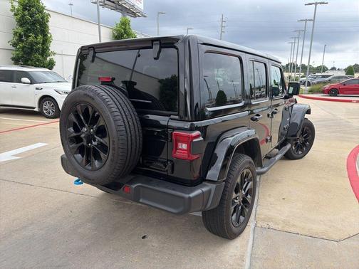 Black 2024 Jeep Wrangler 4xe Sahara