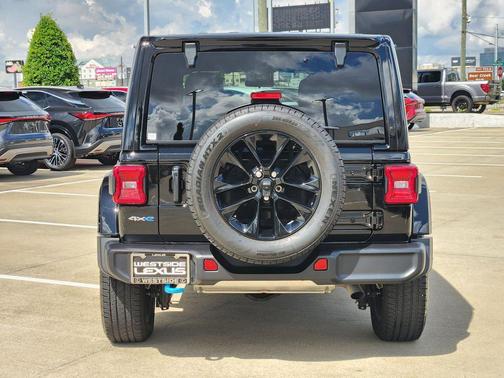 Black 2024 Jeep Wrangler 4xe Sahara
