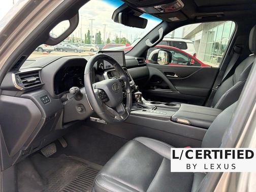 Atomic Silver 2024 Lexus LX 600 Luxury