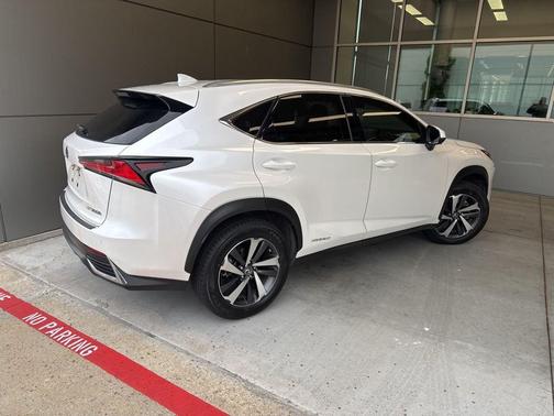 White 2021 Lexus NX 300h Base