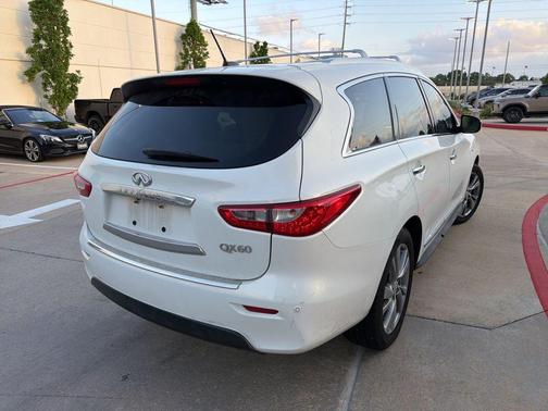 White 2014 INFINITI QX60 Base