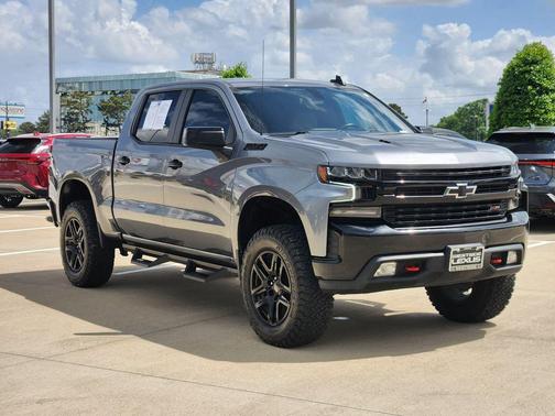 Gray 2021 Chevrolet Silverado 1500 LT Trail Boss