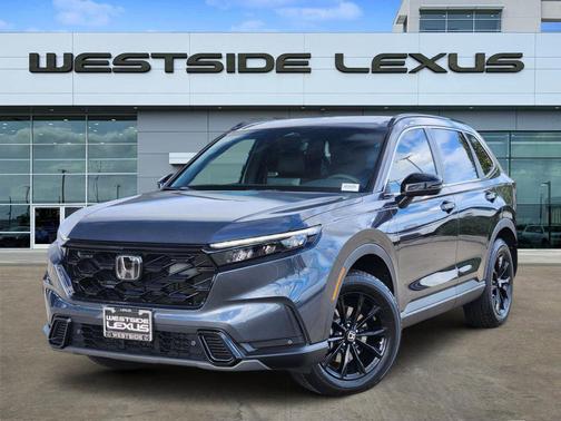 Gray 2025 Honda CR-V Hybrid Sport AWD SUV