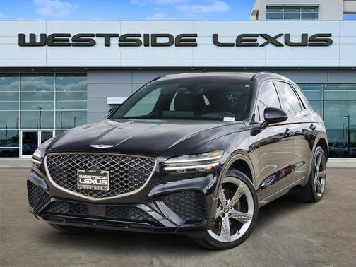 Black 2022 Genesis GV70 3.5T AWD Sport