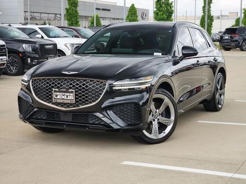 Black 2022 Genesis GV70 3.5T AWD Sport