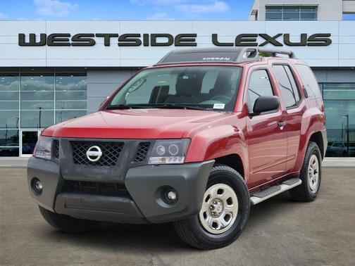 Red 2010 Nissan Xterra X