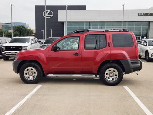 Red 2010 Nissan Xterra X