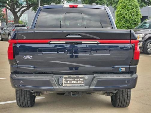 Blue 2023 Ford F-150 Lightning Platinum