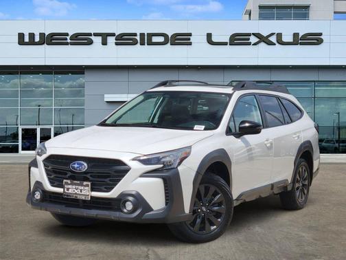Crystal White Pearl 2025 Subaru Outback Onyx Edition