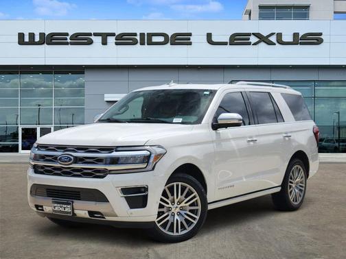 Star White Metallic Tri-Coat 2022 Ford Expedition Platinum