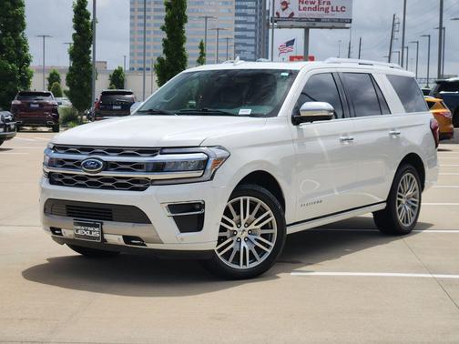 Star White Metallic Tri-Coat 2022 Ford Expedition Platinum