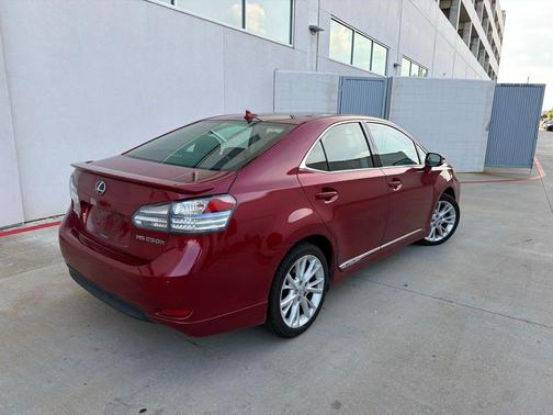Red 2010 Lexus HS 250h 250h