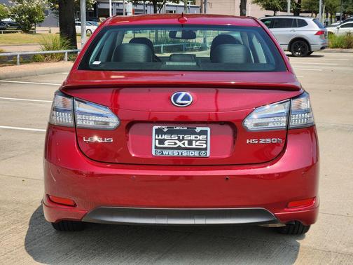Red 2010 Lexus HS 250h 250h