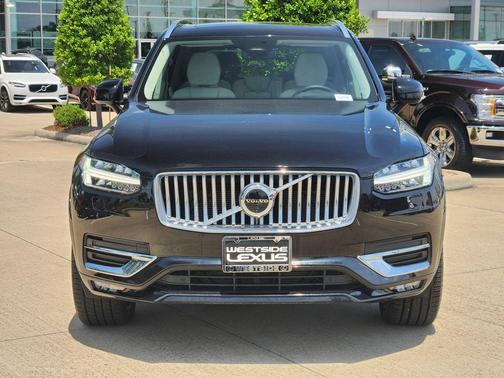 Black 2024 Volvo XC90 B6 Plus Bright Theme 7-Seater