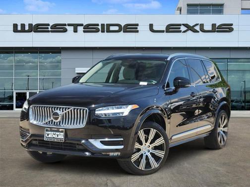 Black 2024 Volvo XC90 B6 Plus Bright Theme 7-Seater