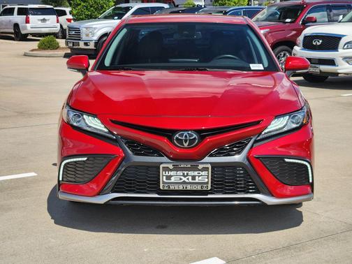 Red 2022 Toyota Camry XSE