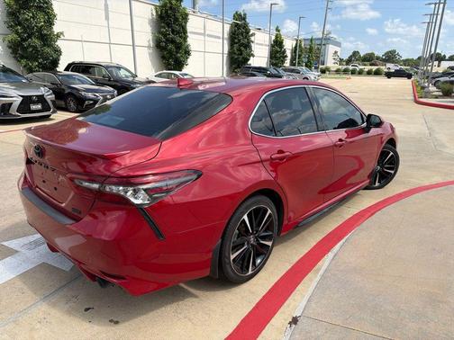 Red 2022 Toyota Camry XSE