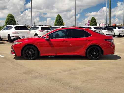 Red 2022 Toyota Camry XSE