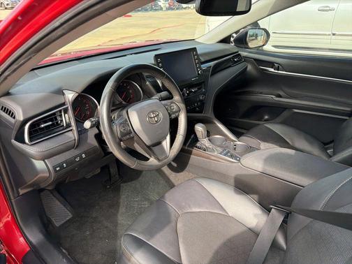Red 2022 Toyota Camry XSE