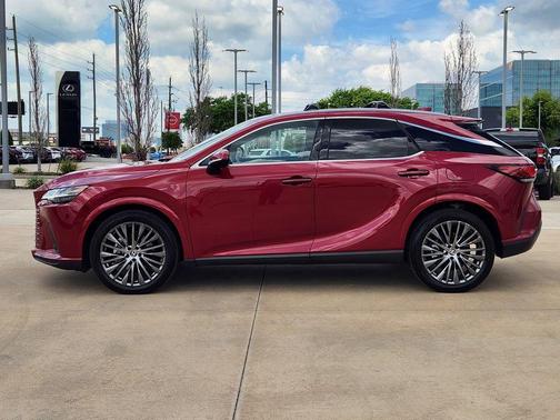Red 2023 Lexus RX 350h Luxury