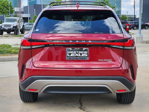 Red 2023 Lexus RX 350h Luxury