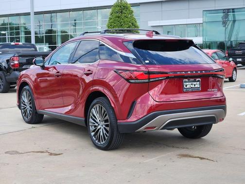 Red 2023 Lexus RX 350h Luxury