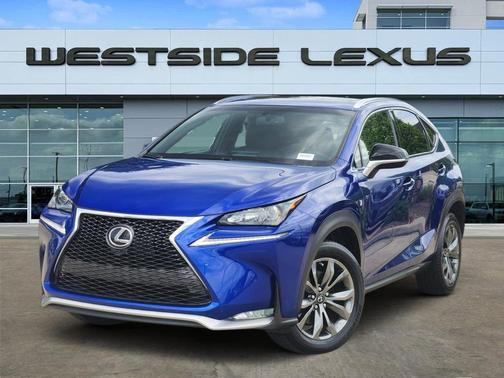 Blue 2017 Lexus NX 200t F Sport