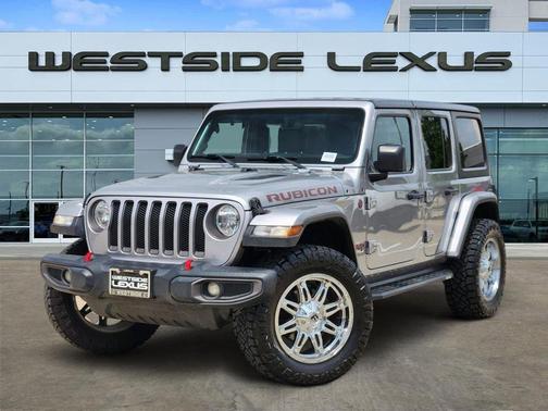 Silver 2018 Jeep Wrangler Unlimited Rubicon