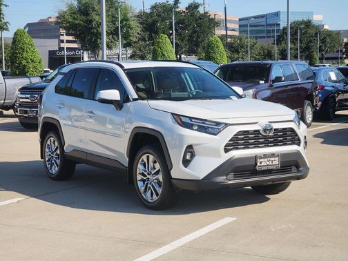 Red 2025 Toyota RAV4 XLE Premium