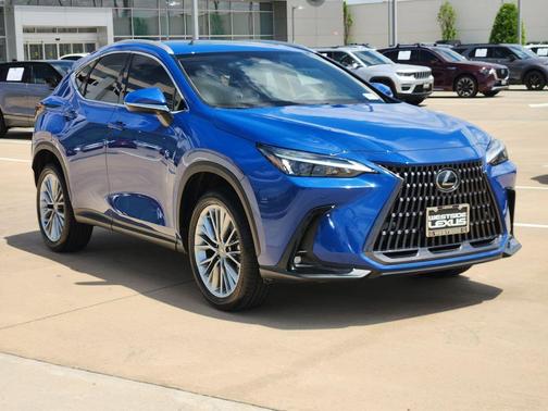 Blue 2025 Lexus NX 350 Premium