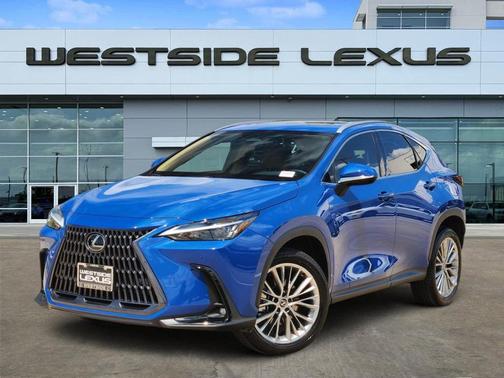 Blue 2025 Lexus NX 350 Premium