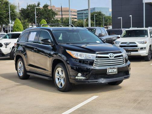 Midnight Black 2016 Toyota Highlander Limited