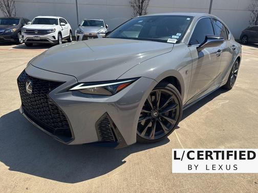 Gray 2024 Lexus IS 350 Base