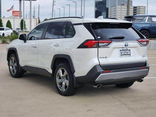 Blizzard Pearl 2020 Toyota RAV4 Hybrid Limited
