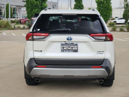 Blizzard Pearl 2020 Toyota RAV4 Hybrid Limited