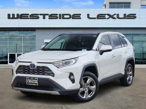 Blizzard Pearl 2020 Toyota RAV4 Hybrid Limited