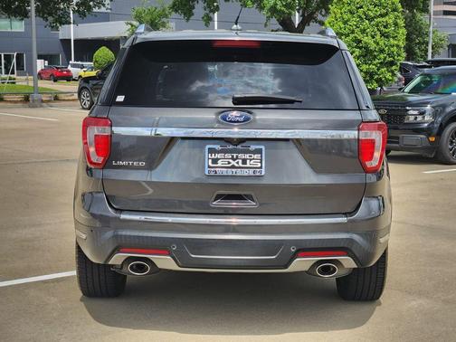 Gray 2018 Ford Explorer Limited