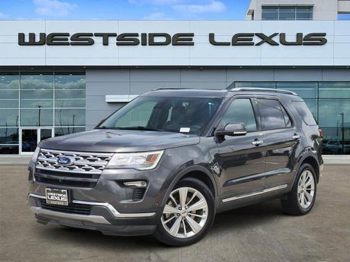 Gray 2018 Ford Explorer Limited