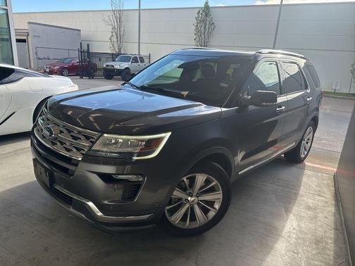 Gray 2018 Ford Explorer Limited