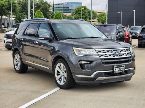 Gray 2018 Ford Explorer Limited