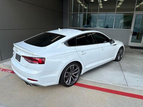 Glacier White 2018 Audi S5 3.0T Prestige