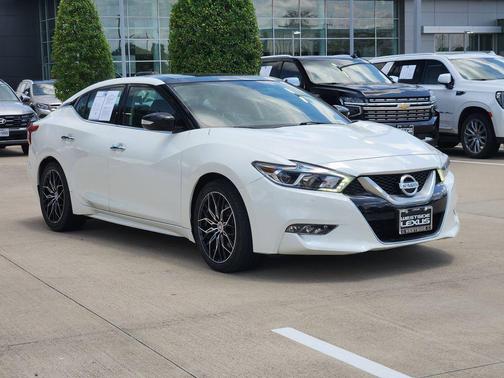 Pearl White 2017 Nissan Maxima 3.5 SL