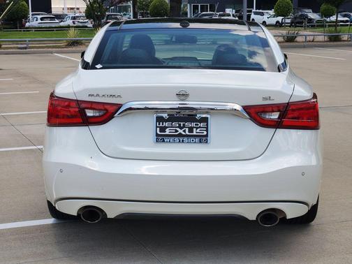 Pearl White 2017 Nissan Maxima 3.5 SL