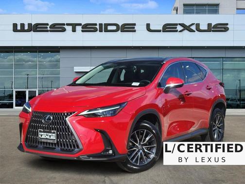 Red 2024 Lexus NX 350 Luxury