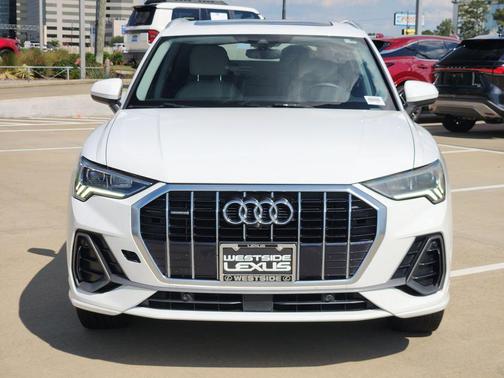 White 2021 Audi Q3 45 S line Premium Plus