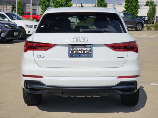 White 2021 Audi Q3 45 S line Premium Plus