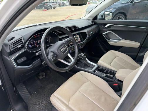 White 2021 Audi Q3 45 S line Premium Plus