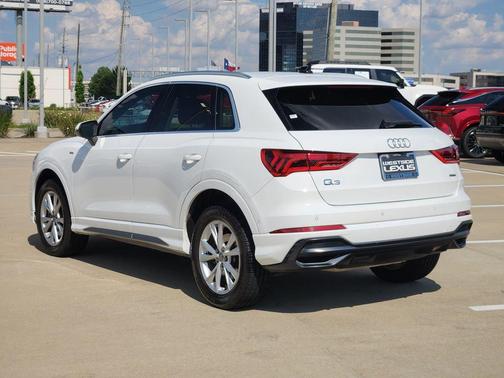 White 2021 Audi Q3 45 S line Premium Plus