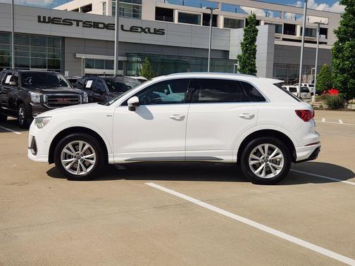 White 2021 Audi Q3 45 S line Premium Plus