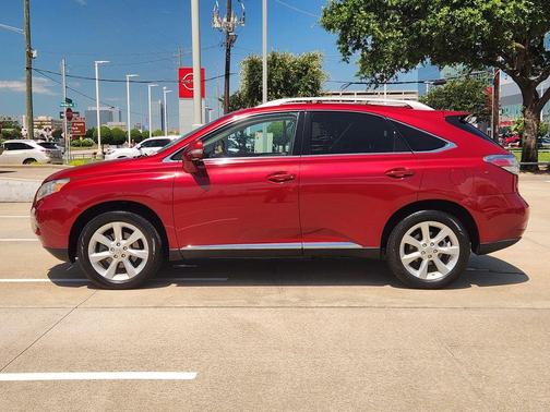 Red 2010 Lexus RX 350 Base